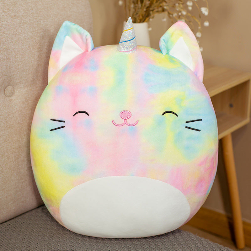 Cute Fat Fat Plush Toy Animal Doll Kawaii Deer Pig Soft Pillow Buddy Stuffed Cushion ValentineS Gift For Kids Girl