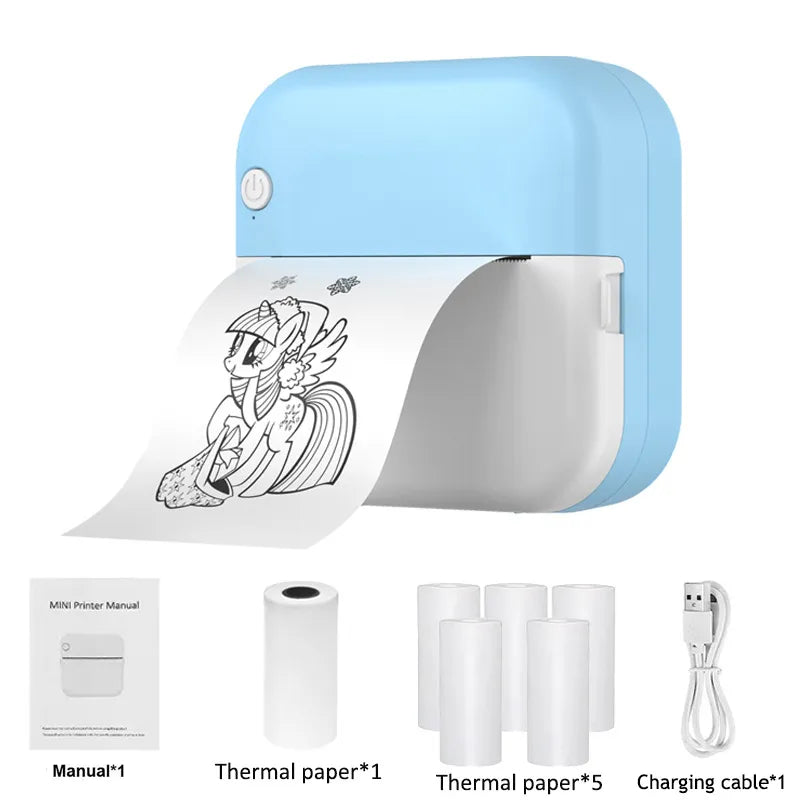 Mini Thermal Label Printer