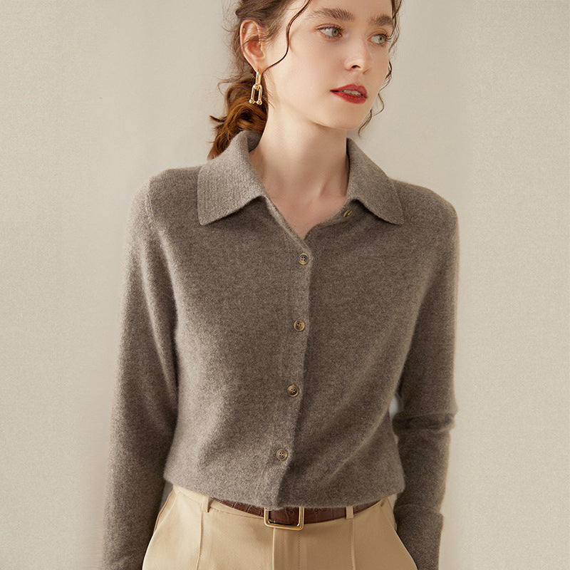 Knitted Sweat-shirt Slim Fit Slim Looking Base