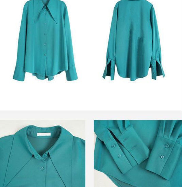 Tipsy French Style High-grade Women's Early Autumn Down Shirt