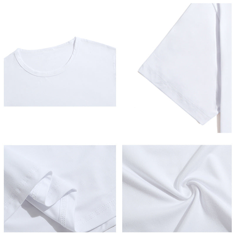 Mama Pattern Printed Short Sleeve Round Neck T-shirt Casual Fashion