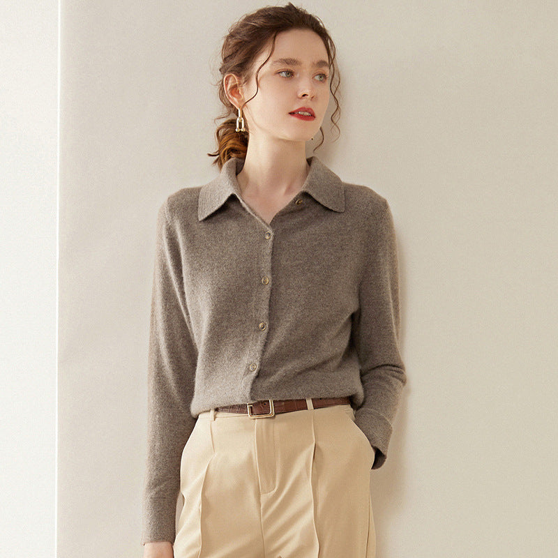 Knitted Sweat-shirt Slim Fit Slim Looking Base